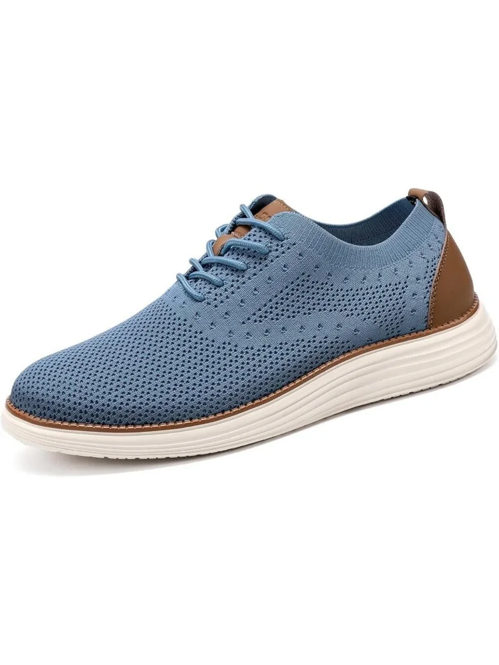 VILOCY Men's Blue Ethylene Vinyl Acetate Casual Breathable Comfortable Sneakers
